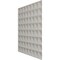 Ekena Millwork 19 5/8in. W x 19 5/8in. H Bradford EnduraWall Decorative 3D Wall Panel Covers 2.67 Sq. Ft. WP20X20BRCST - alternate 4